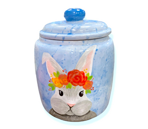 Aventura Watercolor Bunny Jar
