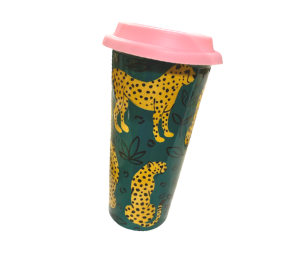 Aventura Cheetah Travel Mug