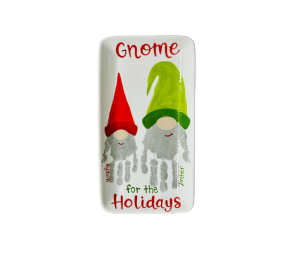Aventura Gnome Holiday Plate