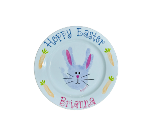 Aventura Easter Bunny Plate