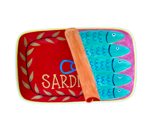 Aventura Sardines Dinner Plate