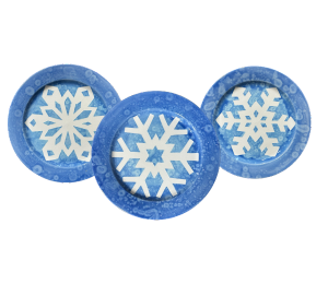 Aventura Paper Snowflake Plate