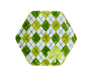 Aventura Irish Argyle Plate