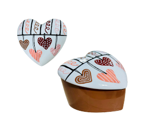 Aventura Heart Slanted Box